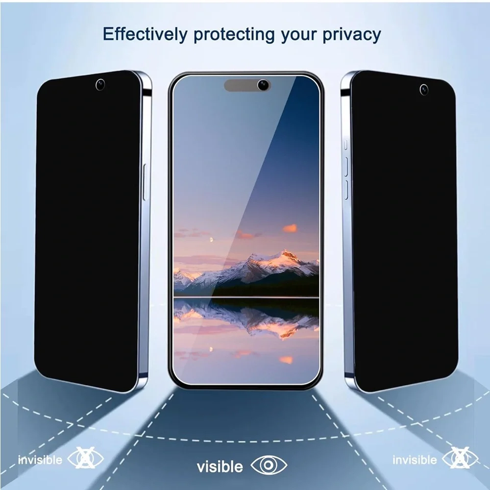 Ailun Privacy Glass Screen Protector (3-Pack) – iPhone 15 Pro Max – Unopened